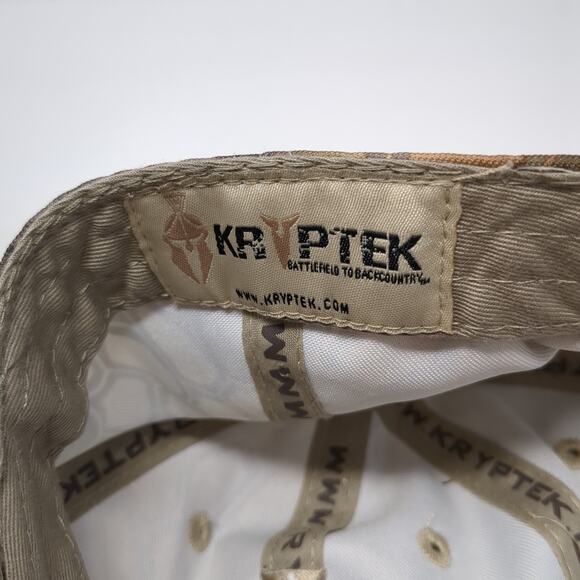 Kryptek Strapback Baseball Cap Multi One Size Adjustable Embroidered 6 Panel - Picture 9 of 9
